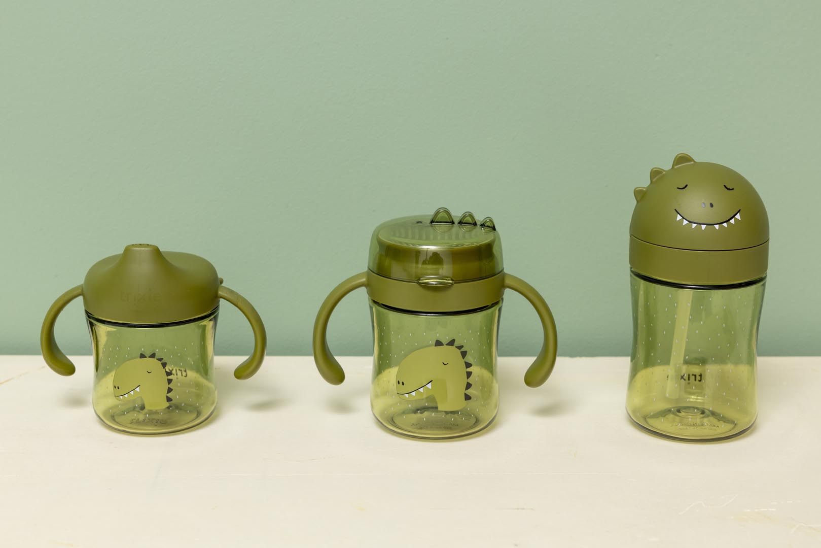 Taza con boquilla y asas - Mr. Dino
